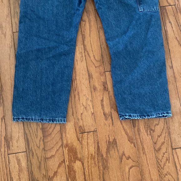Wrangler Men’s fleece lined carpenter jeans - Picture 7 of 8